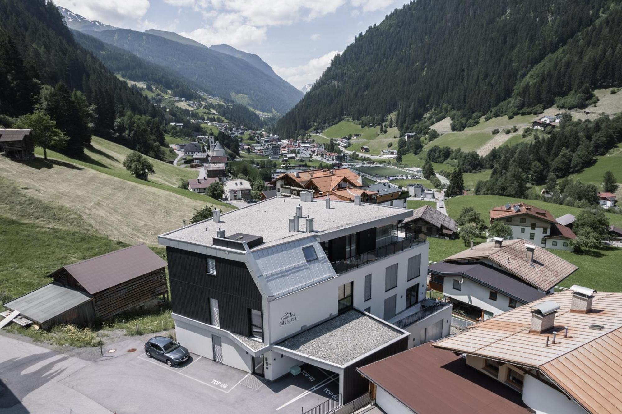 Charmantes Apartment In Der Residenz Silvretta - Inklusive Silvretta Card Premium See Exterior foto